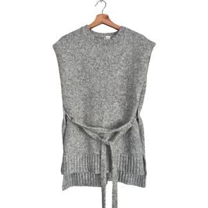 A New Day NWT Grey Turtleneck Poncho Sweater - One Size